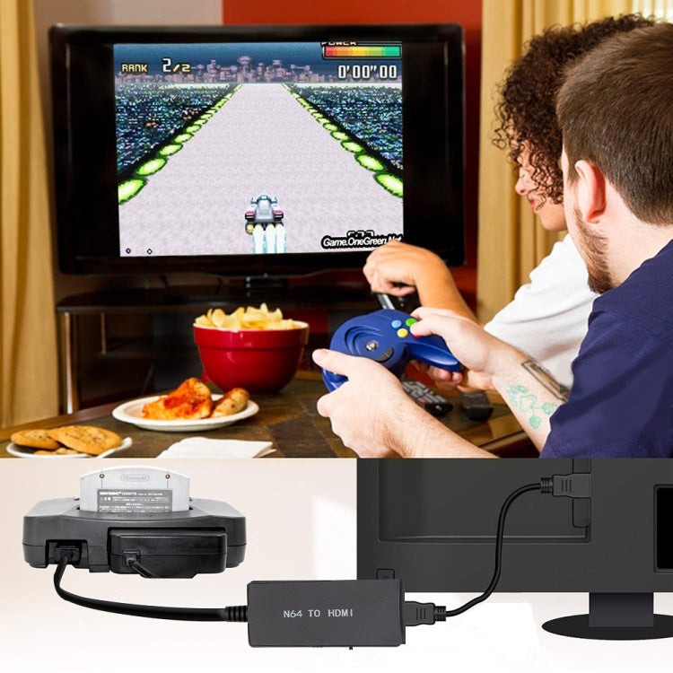 N64 To HDMI Converter HD Cable For N64/GameCube/SNES, Converter HD Cable
