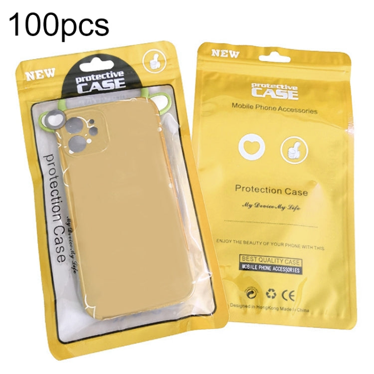100PCS Phone Case Plastic Self-Sealing Pearl Packaging Bags, Size:, 12x21cm (Blue), 12x21cm (Yellow), 12x21cm (Orange), 12x21cm (Red), 12x21cm (Black), 12x21cm (Pink), 13.5x24cm (Blue), 13.5x24cm (Yellow), 13.5x24cm (Orange), 13.5x24cm (Pink)          ...