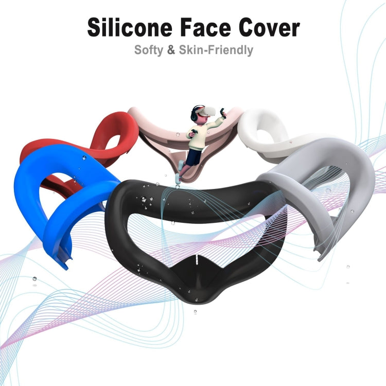 VR Silicone Eye Mask+Lens Protective Cover+Joystick Hat, For Meta Quest 2, Eye Mask+Lens Protective Cover+Joystick Hat (Pink), Eye Mask+Lens Protective Cover+Joystick Hat (Black), Eye Mask+Lens Protective Cover+Joystick Hat (White)                     ...