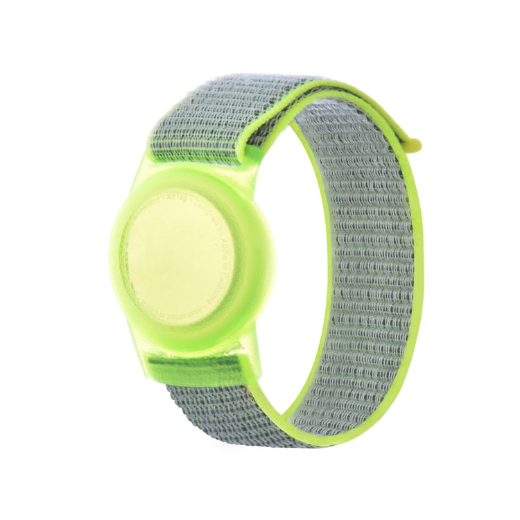 Child Adult Nylon Strap Wristband Protective Case For AirTag 2nd Gen / AirTag 1st Gen, 220mm, 170mm