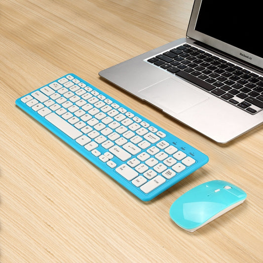 MLD-568 Office Gaming Mute Wireless Mouse Keyboard Set, MLD-568 Blue, MLD-568 Pink, MLD-568 Black, MLD-568 White