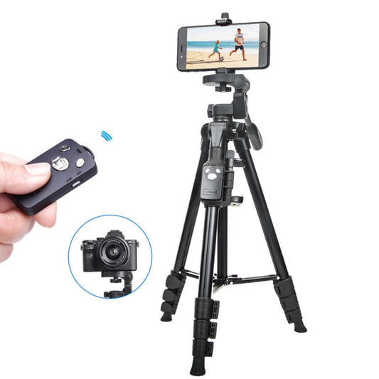YUNTENG 6108 Camera Tripod With Mobile Phone Bluetooth Remote Control, YUNTENG 6108