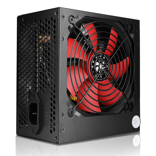 Jbon 600WS Rated  500W Dual 6Pin Desktop PC Power Supply, 600WS