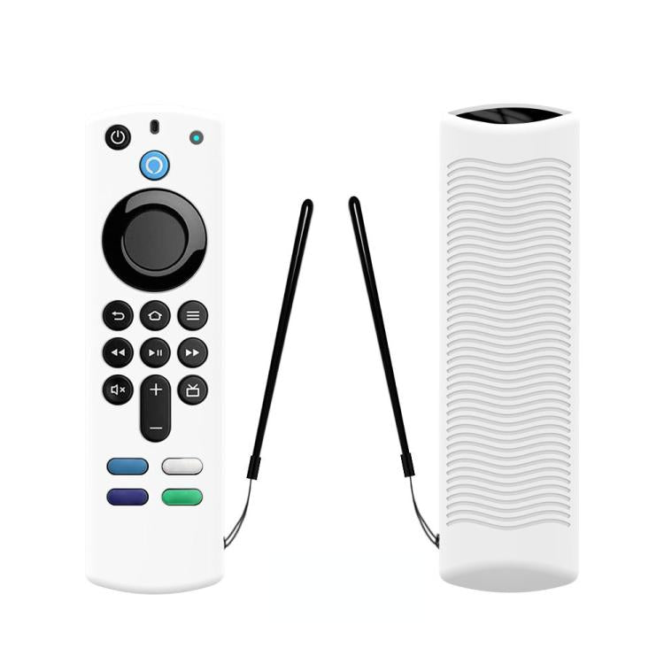 2 PCS Y27 For Alexa Voice Remote 3rd Gen Silicone Non-slip Protective Cover