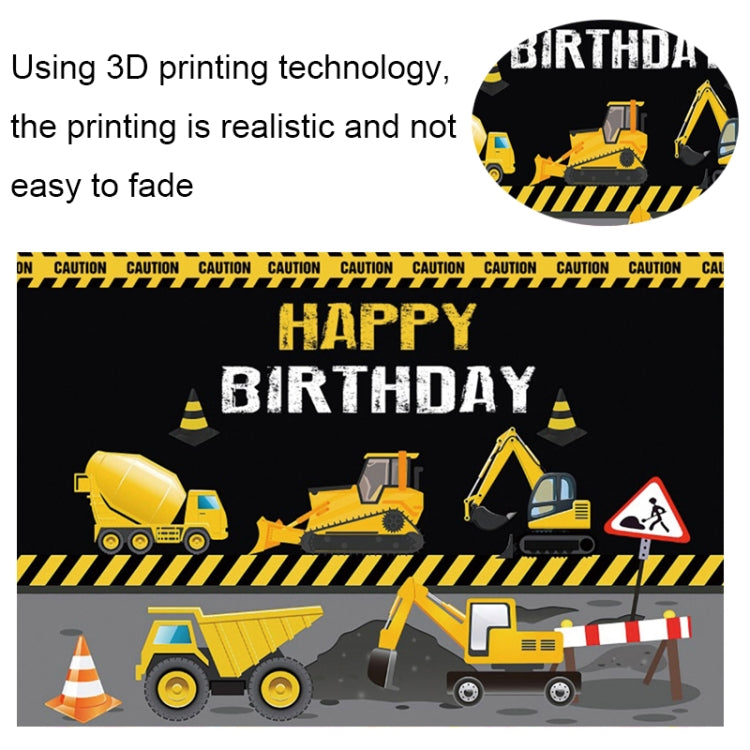 1.5m x 1m  Construction Vehicle Series Happy Birthday Photography Background Cloth, 1.5m x 1m (Mdm07792), 1.5m x 1m (Mdn09841), 1.5m x 1m (Mdn09936), 1.5m x 1m (Mdv00452), 1.5m x 1m (Mdv00968), 1.5m x 1m (Mdz00628), 1.5m x 1m (MSD00278)                ...