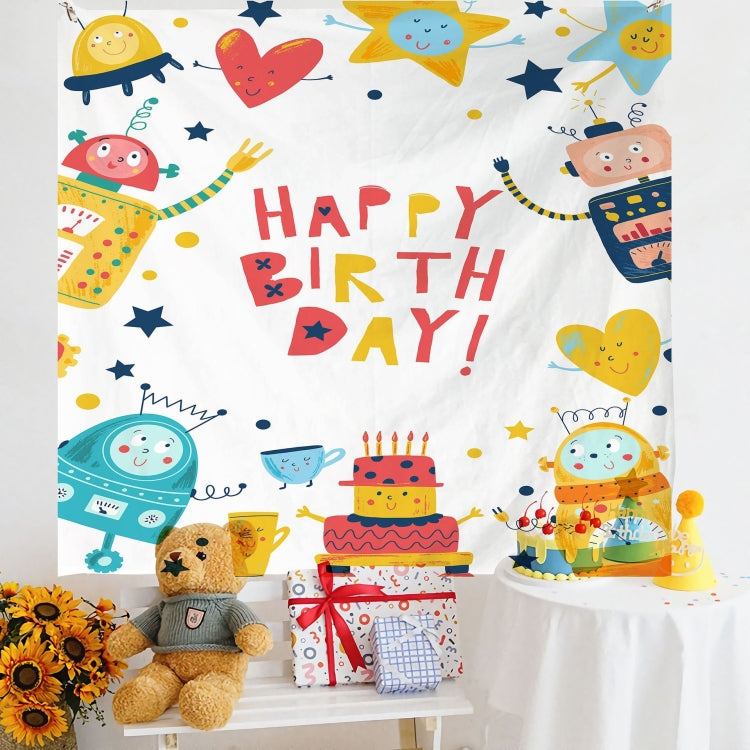 Birthday Layout Hanging Cloth Children Photo Wall Cloth, 150x180cm Velvet, 150x200cm Velvet