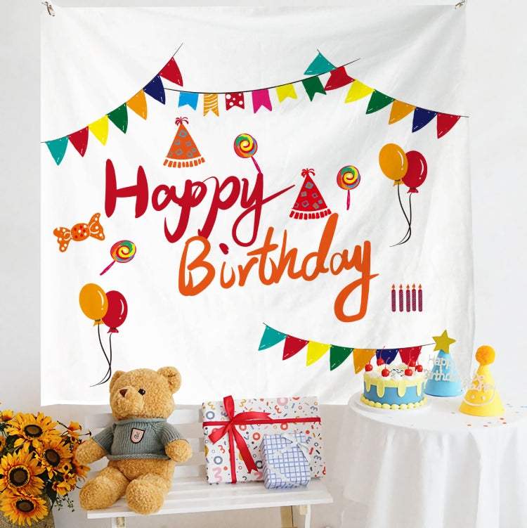Birthday Layout Hanging Cloth Children Photo Wall Cloth, 150x180cm Velvet, 150x200cm Velvet
