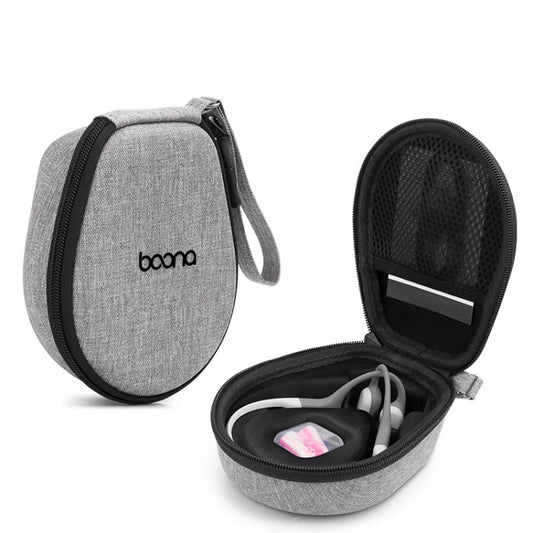 For Aftershokz AS660/AS650 Baona BN-F035 Earphone Anti-pressure and Shock-proof Storage Bag, BN-F035 (Grey), BN-F035 (Black)