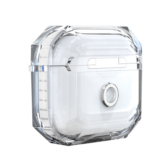 For AirPods 3 RJT-AP-03 Transparent Anti-fall Bluetooth Earphone Protective Sleeve, For AirPods 3 Red, For AirPods 3 Fluorescent Yellow, For AirPods 3 Rose Red, For AirPods 3 Violet, For AirPods 3 White, For AirPods 3 Black, For AirPods 3 Green        ...