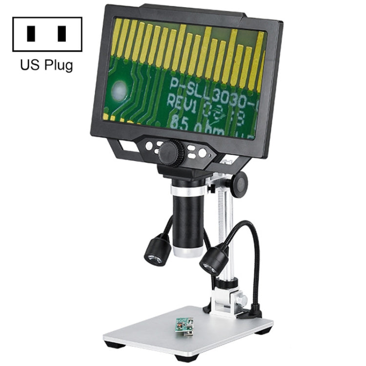 G1600 1-1600X Magnification 9 Inch Electron Microscope, Style:, Without Battery US Plug, Without Battery EU Plug, Without Battery UK Plug, Without Battery AU Plug, With Battery US Plug, With Battery EU Plug, With Battery UK Plug, With Battery AU Plug