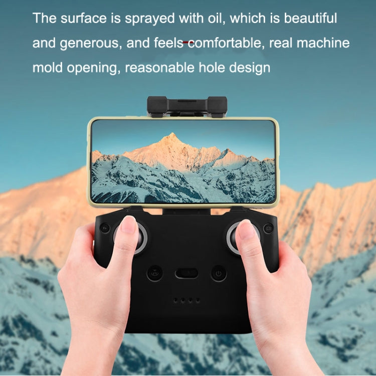 BRDRC DJI-7559 For DJI Mavic 3 / Mini 3 / 3 Pro Remote Control Silicone Protective Cover, For DJI Mavic 3 / Mini 3 / 3 Pro(Black), For DJI Mavic 3 / Mini 3 / 3 Pro(Gray)