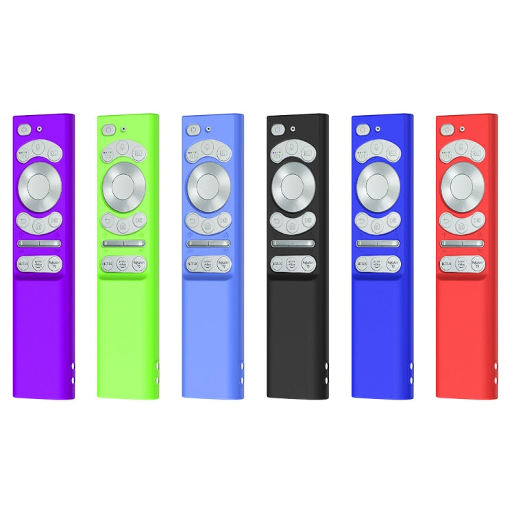 For Samsung Smartone3 TM1990C BN59-01357 Y34 Remote Control Silicone Cover, BN59-01357(Red), BN59-01357(Luminous Blue), BN59-01357(Luminous Green), BN59-01357(Purple), BN59-01357(Black), BN59-01357(Blue)