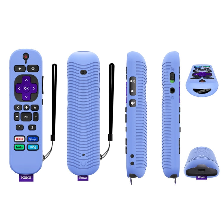 For TCL Roku Voice Remote Pro Y30 Remote Control Shockproof Silicone Protective Case, For TCL Roku Voice Remote Pro(Red), For TCL Roku Voice Remote Pro(Luminous Green), For TCL Roku Voice Remote Pro(Luminous Blue)                                       ...