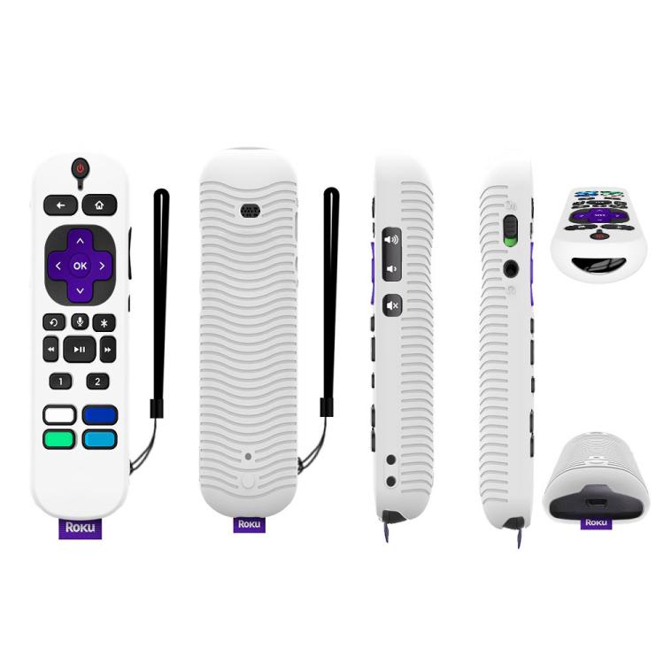 For TCL Roku Voice Remote Pro Y30 Remote Control Shockproof Silicone Protective Case, For TCL Roku Voice Remote Pro(Black), For TCL Roku Voice Remote Pro(Orange), For TCL Roku Voice Remote Pro(Red), For TCL Roku Voice Remote Pro(Luminous Green)        ...