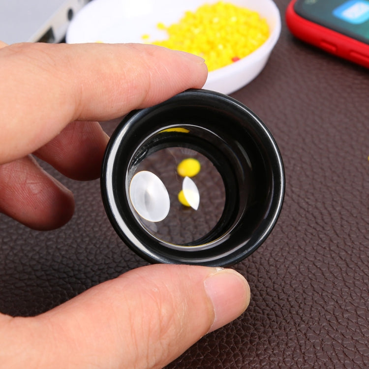 5pcs Eyepiece Magnifier Glass Lens Eyepiece Type Repair Magnifier, Times:, 5pcs 3X, 5pcs 5X, 5pcs 10X, 5pcs 15X, 5pcs 20X