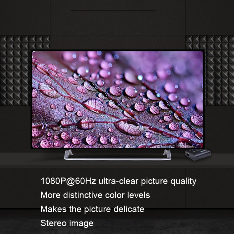 BW-HE60U HDMI Extender 60m RJ45 To HDMI Network Cable Transmission, BW-HE60U