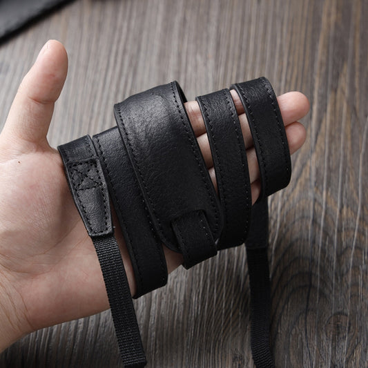 Outdoor Photography Cowhide Leather Camera Shoulder Hanging Neck Winding Strap, Spec:, Top-layer (Black), Top-layer (Coffee), Split Leather (Coffee), Split Leather (Black), Pure Leather (Black), Pure Leather (Deep Coffee), Pure Leather (Coffee)