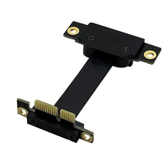 PCI-E 3.0 1X To 1X 90 Degrees Reverse Graphics Card / Wireless Network Card / Conversion Card Extension Cable, 1X To 1X Length: 5cm