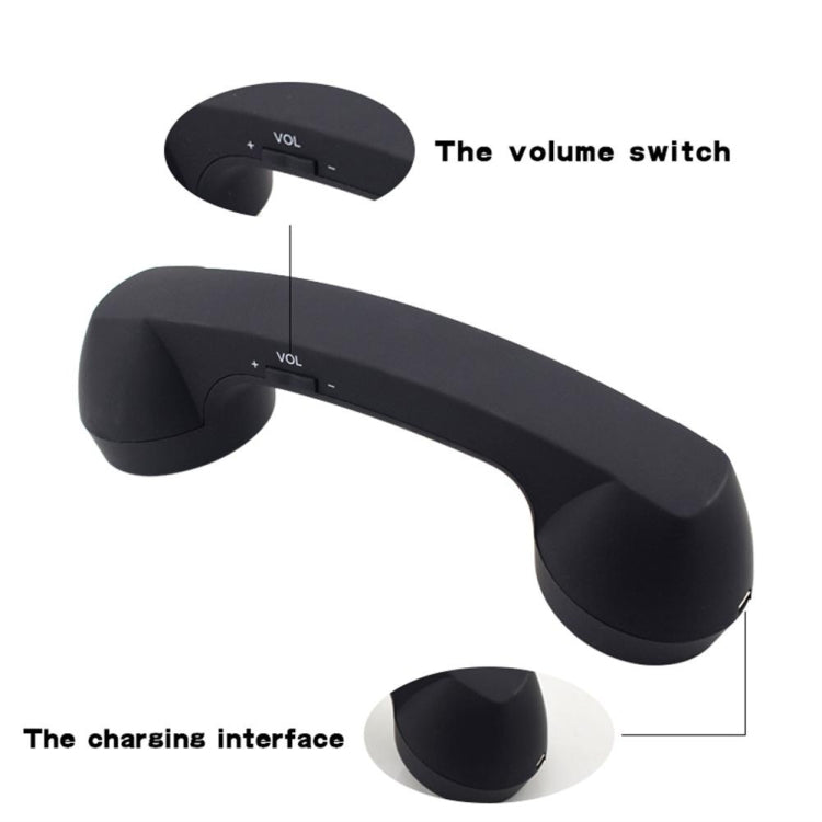 Bluetooth Wireless Connection Retro Microphone External Mobile Phone Handset, Bluetooth Sky Blue, Bluetooth Yellow, Bluetooth Red, Bluetooth Pink, Bluetooth Black, Bluetooth White