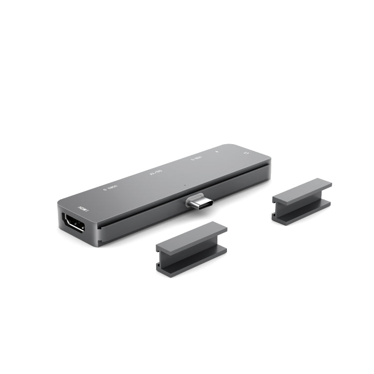 For IPad Pro 7-In-1 HDMI 4K + 3.5mm Audio + SD/TF+ 1 USB 3.0 + USB-C/Type-C + PD USB-C Docking Station, For IPad Pro 7-In-1