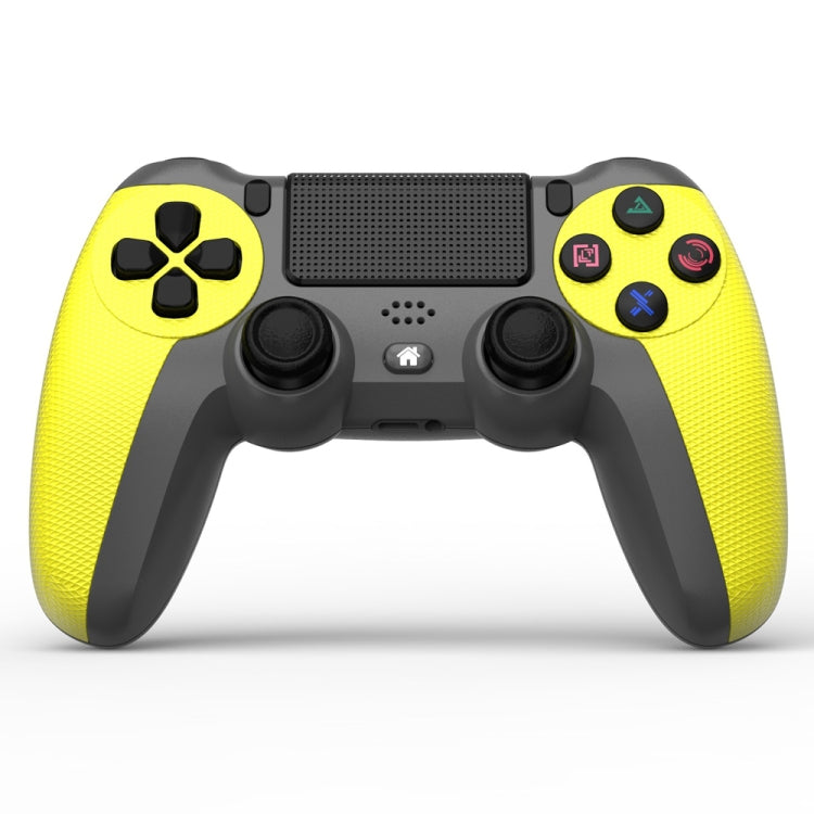 KM048 For PS4 Bluetooth Wireless Gamepad Controller 4.0 With Light Bar, KM048 (Rose Pink), KM048 (Lemon Yellow), KM048 (Mountain Blue), KM048 (Battle Gray), KM048 (Elegant Silver), KM048 (Elegant White), KM048 (Mint Green), KM048 (Cangling Green)      ...