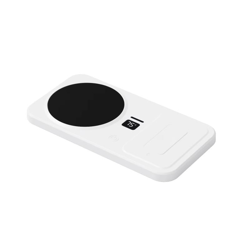 2-in-1 Wireless Charger & Heated Cup Warmer 3 Temp Settings 55/65/75 degrees Celsius, EU Plug White, US Plug White, EU Plug Black, US Plug Black