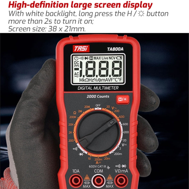 TASI TA800A Universal Meter Digital High Precision Full-Automatic Meter, TA800A