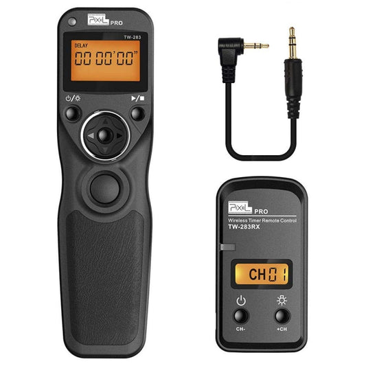 Pixel TW283 Shutter Wireless Delay Remote Control SLR Shutter Flasher, For Canon E3, For Canon N3, For Nikon DC0, For Nikon DC2, For Sony S1, For Sony S2, For Instax 90, For Instax E3