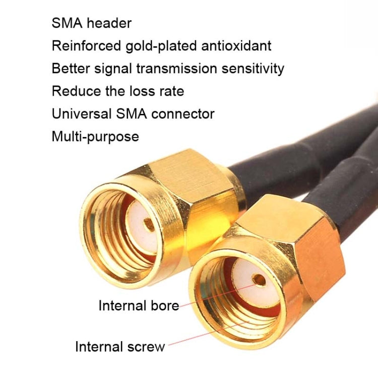 2.4GHz 5GHz 6DBI Magnetic Suction WiFi Antenna PCI-E WiFi Network Card, 6DBI