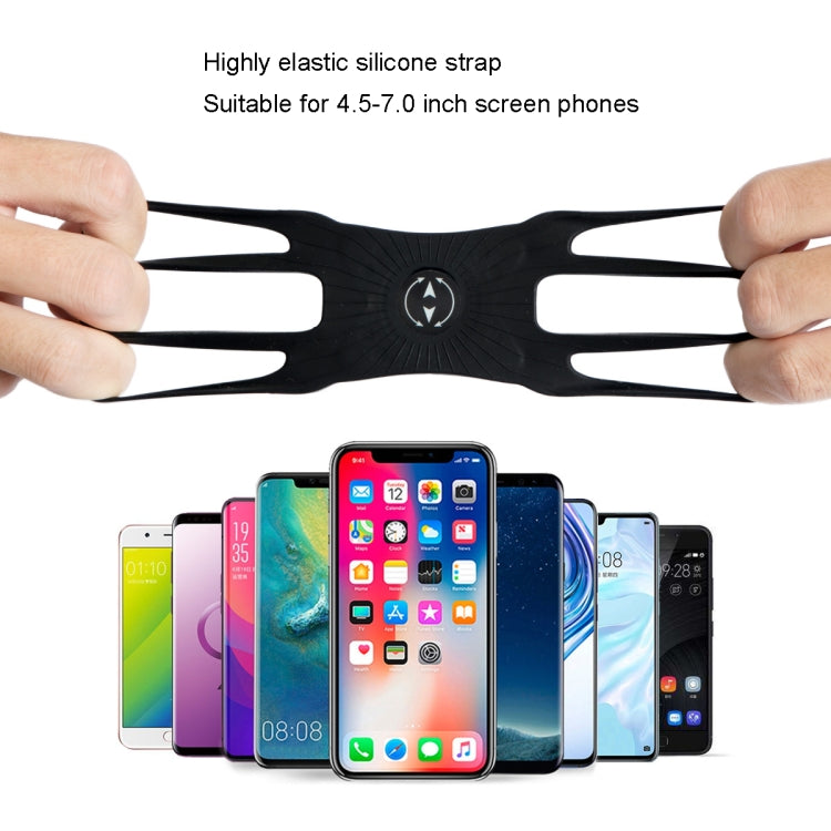 3 In 1 Disassembered Rotating Arm Belt Bag Sports Phone Bag Bracket For 4.5-7 inch Phones, 3 In 1