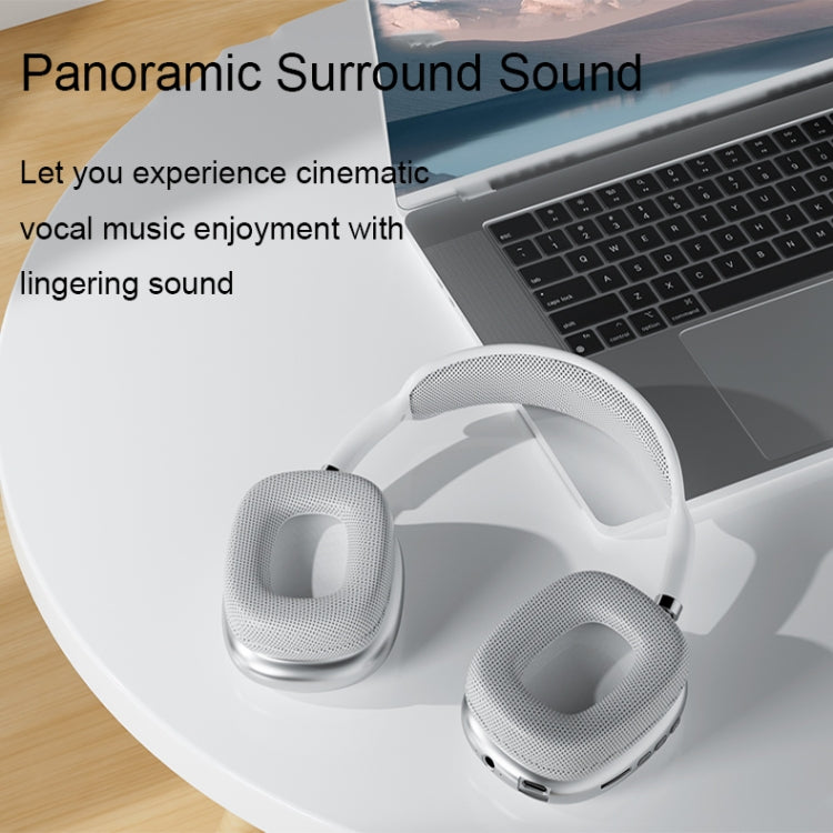 P9 Pro Max HiFi Sound Effect Noise Reduction Wireless Bluetooth Headset, P9 Pro Max (Blue), P9 Pro Max (White), P9 Pro Max (Black)