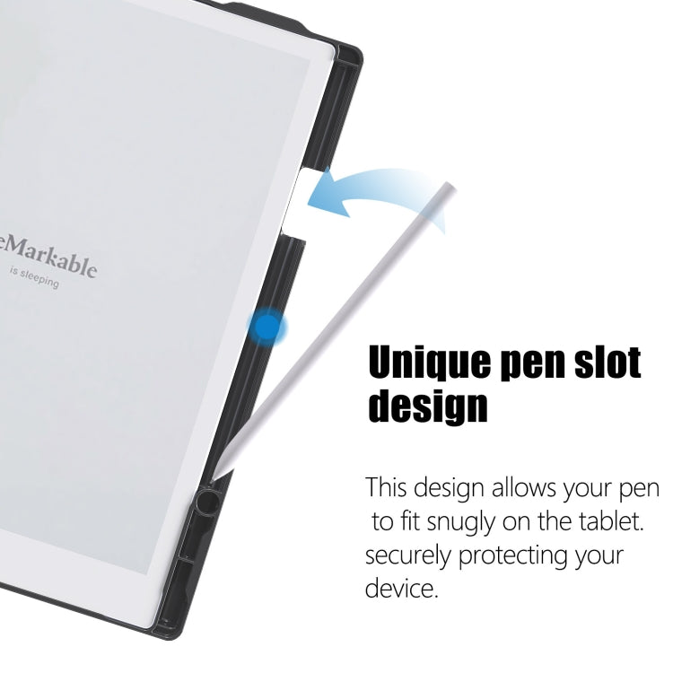 For ReMarkable 2 10.3 Inch 2020 Paper Tablet Case Multi-Viewing Adjustable Folding Book Folio Cover, Style 1 Black, Style 1 Grey