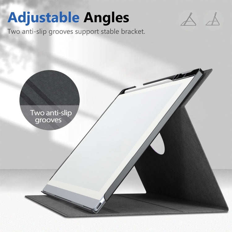 For ReMarkable 2 10.3 Inch 2020 Paper Tablet Case Multi-Viewing Adjustable Folding Book Folio Cover, Style 1 Black, Style 1 Grey