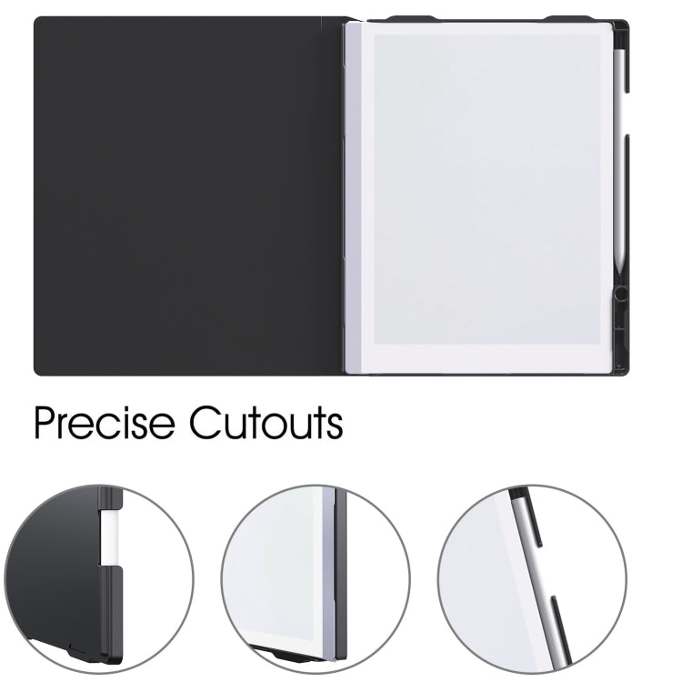 For ReMarkable 2 10.3 Inch 2020 Paper Tablet Case Slim Lightweight Folding Book Folio Cover, Style 2 Black, Style 2 Grey
