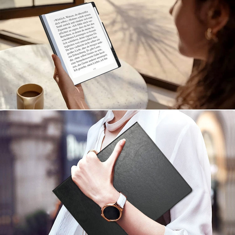 For ReMarkable 2 10.3 Inch 2020 Paper Tablet Case Slim Lightweight Folding Book Folio Cover, Style 2 Black, Style 2 Grey
