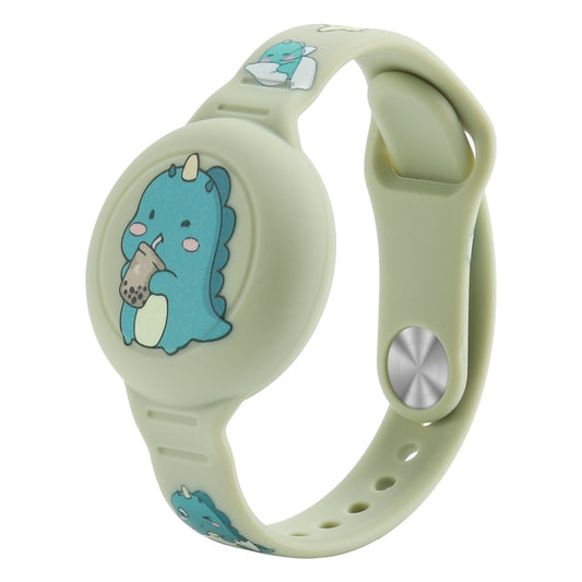 For AirTag 2nd Gen / AirTag 1st Gen Cartoon Watch Strap Locator Silicone Protective Cover Anti-Lost Device Case