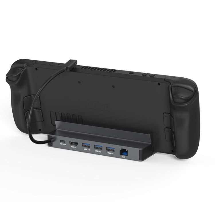 For Steam Deck/ROG Blueendless DS601 Type-C Game Console Base HUB Docking Station, 6-in-1 DS601