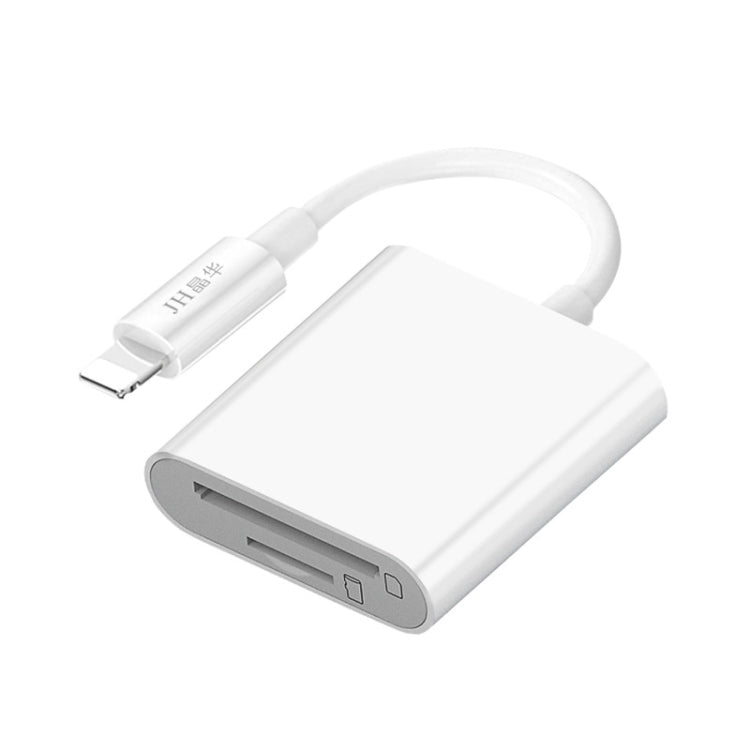 JINGHUA Mobile Phone Card Reader Converter Memory Card Reader, Lighning With Cable SD, Lighning With Cable TF+SD, Type-C With Cable SD, Type-C With Cable TF+SD