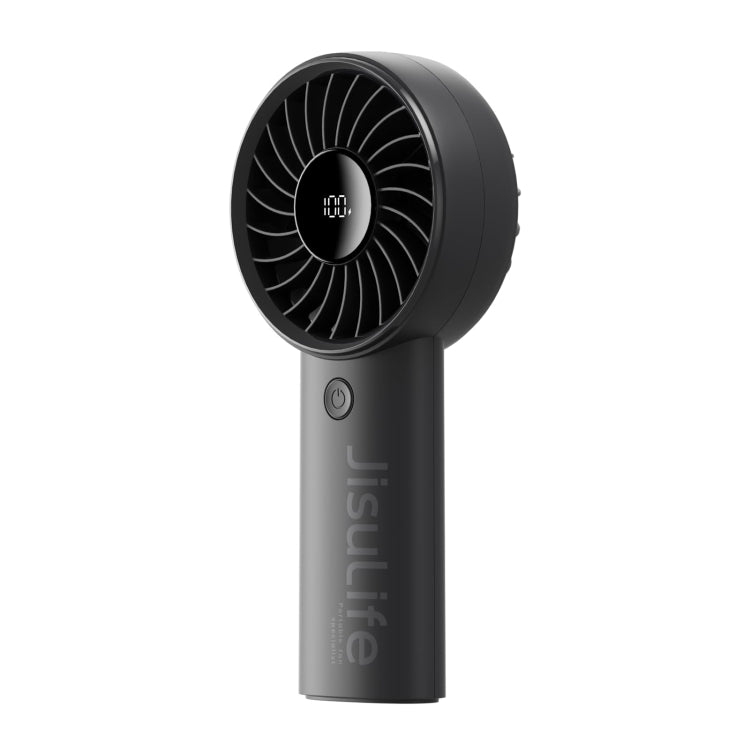JisuLife Life4 Handheld Portable Small Rechargeable Fan, 3600mAh Gray, 3600mAh Black, 3600mAh Pink, 5000mAh Gray, 5000mAh Black, 5000mAh Pink