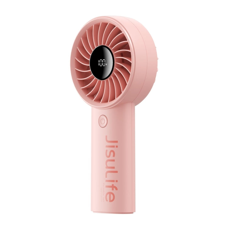 JisuLife Life4 Handheld Portable Small Rechargeable Fan, 3600mAh Gray, 3600mAh Black, 3600mAh Pink, 5000mAh Gray, 5000mAh Black, 5000mAh Pink
