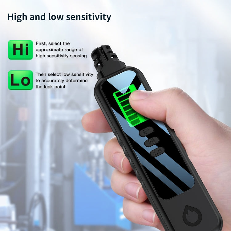 Portable Flammable Gas Methane Leak Detector Alarm