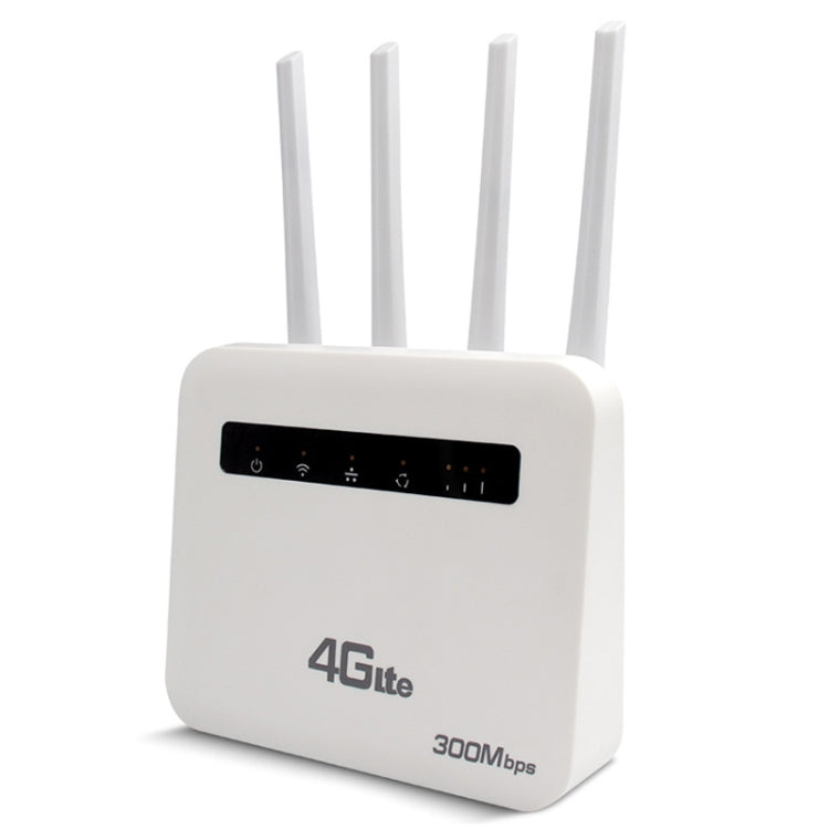 4G CPE WiFi6 Plug-in Wireless Router Dual Port Wireless Hotspot, EU Plug, For European / Asian / African