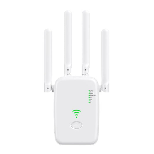 Urant U11 1200Mbps 2.4G&5.8G Wireless Repeater WiFi Signal Amplifier Support WPS Quick Setting, US Plug White, US Plug Black, EU Plug White, EU Plug Black, UK Plug White, UK Plug Black