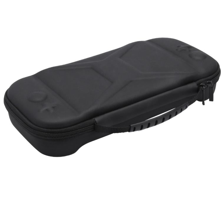 For Nintendo Switch 2 Game Console Storage Bag EVA Fabric Handbag, X-Pattern Gray, X-Pattern Black