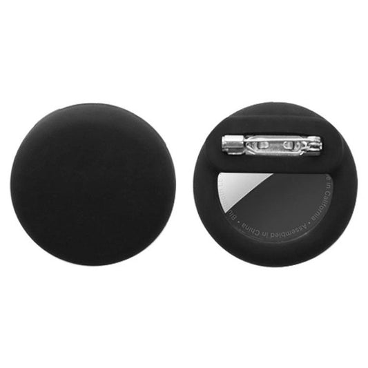 For AirTag 2nd Gen / AirTag 1st Gen Tracker Round Silicone Case With Safety Pins Hidden Inside Clothes Shoes