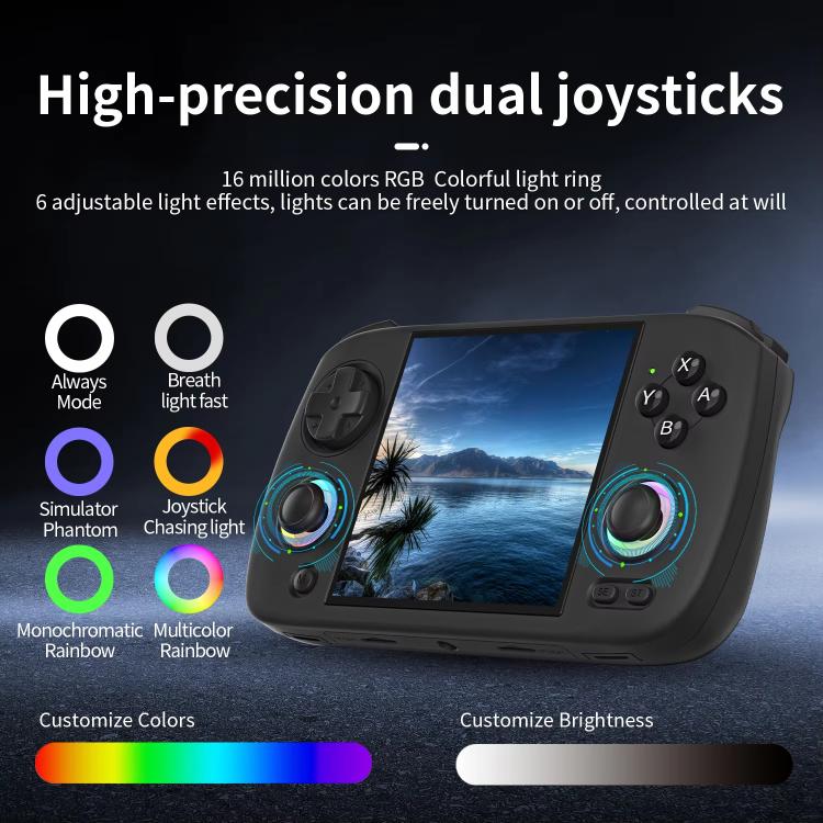 ANBERNIC RG CubeXX 3.95-Inch IPS Screen Handheld Game Console Supports WiFi Bluetooth, Linux 64-Bit, 32G+64G, 32G+128G, 32G+256G