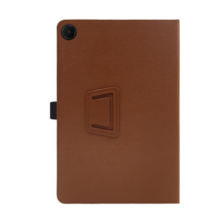 For TCL TAB 10L Gen 2 Tablet Case 10.1 inch 2-fold Vertical Support Hand Rest Leather Case Shell