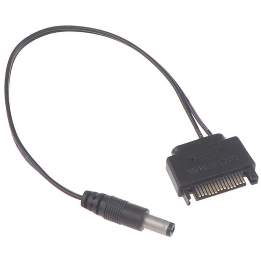 SATA Male To 5.5 x 2.1mm DC Connection Cable 12V Power Cable, 20cm