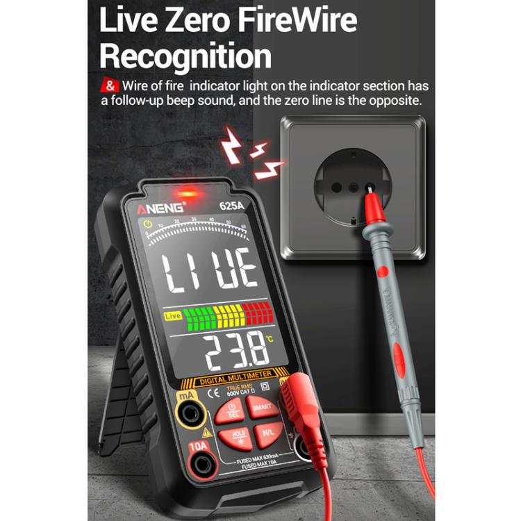 ANENG Intelligent Digital Maintenance Electrician Charging Multimeter, 625A