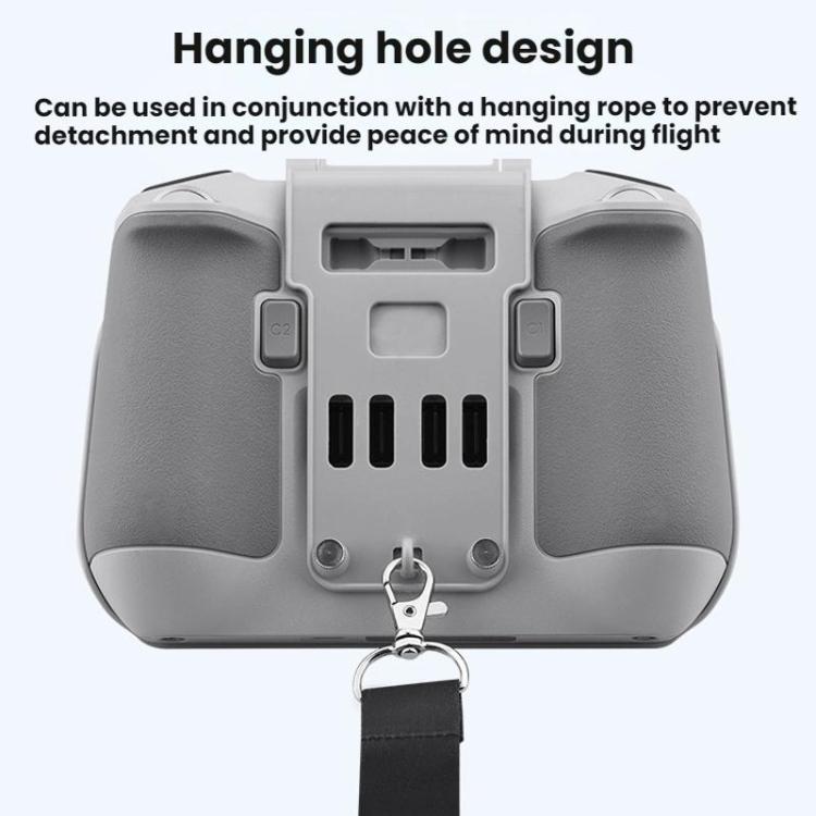 For DJI Mavic Air 2/Mavic 3 Pro BRDRC Remote Control Hood + Hanging Belt